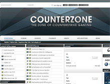 Tablet Screenshot of counterzone.nu